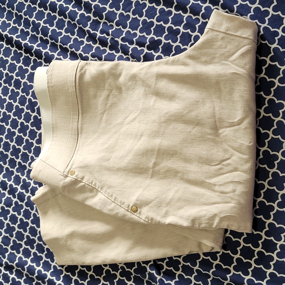 Cream color pants
